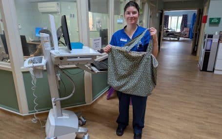 Volunteer Patient Needlecrafter